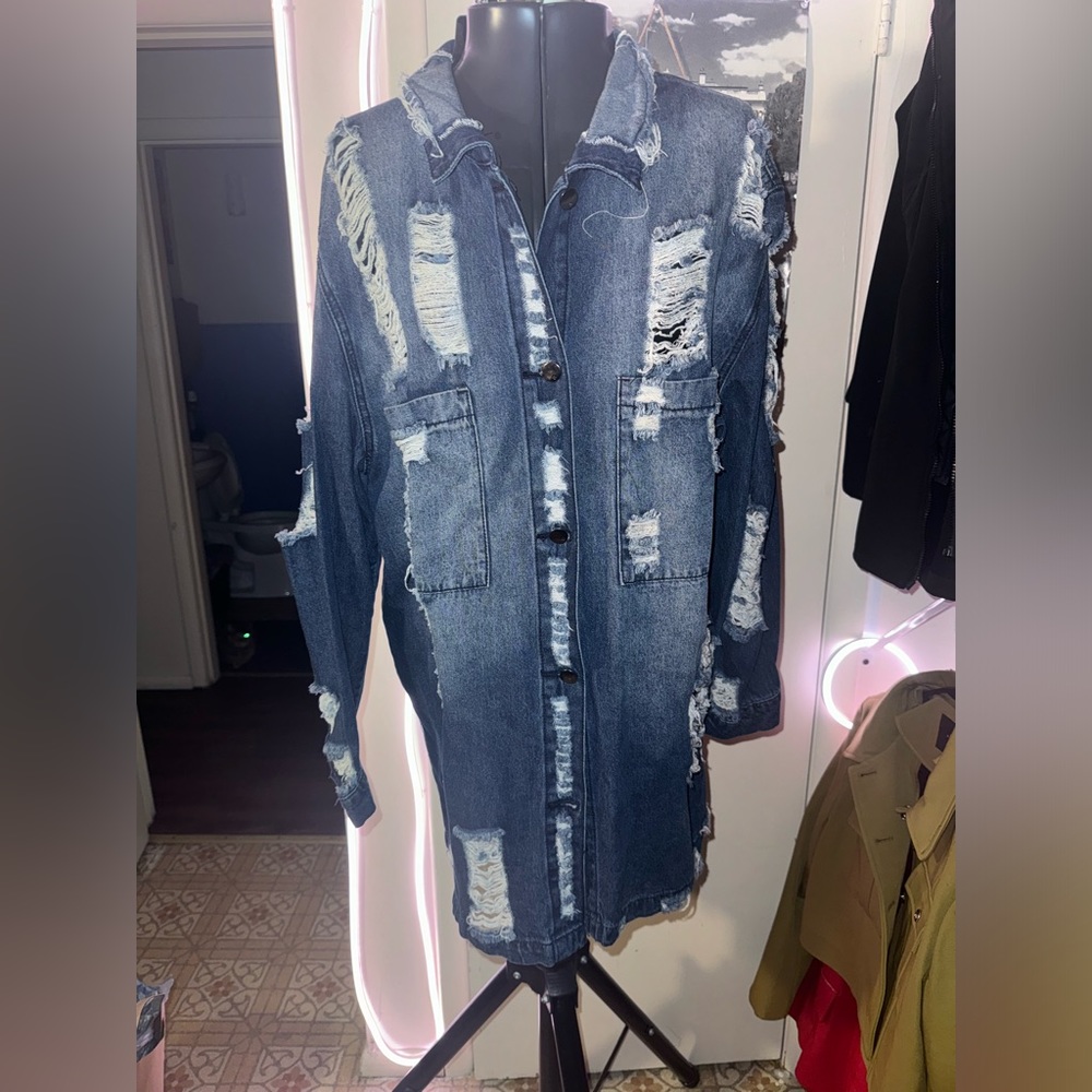 Long Jean Shirt